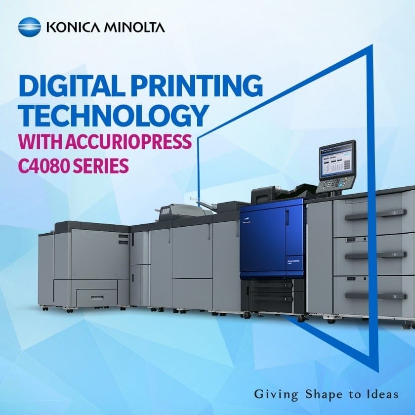 Konica C4080 Production Printing